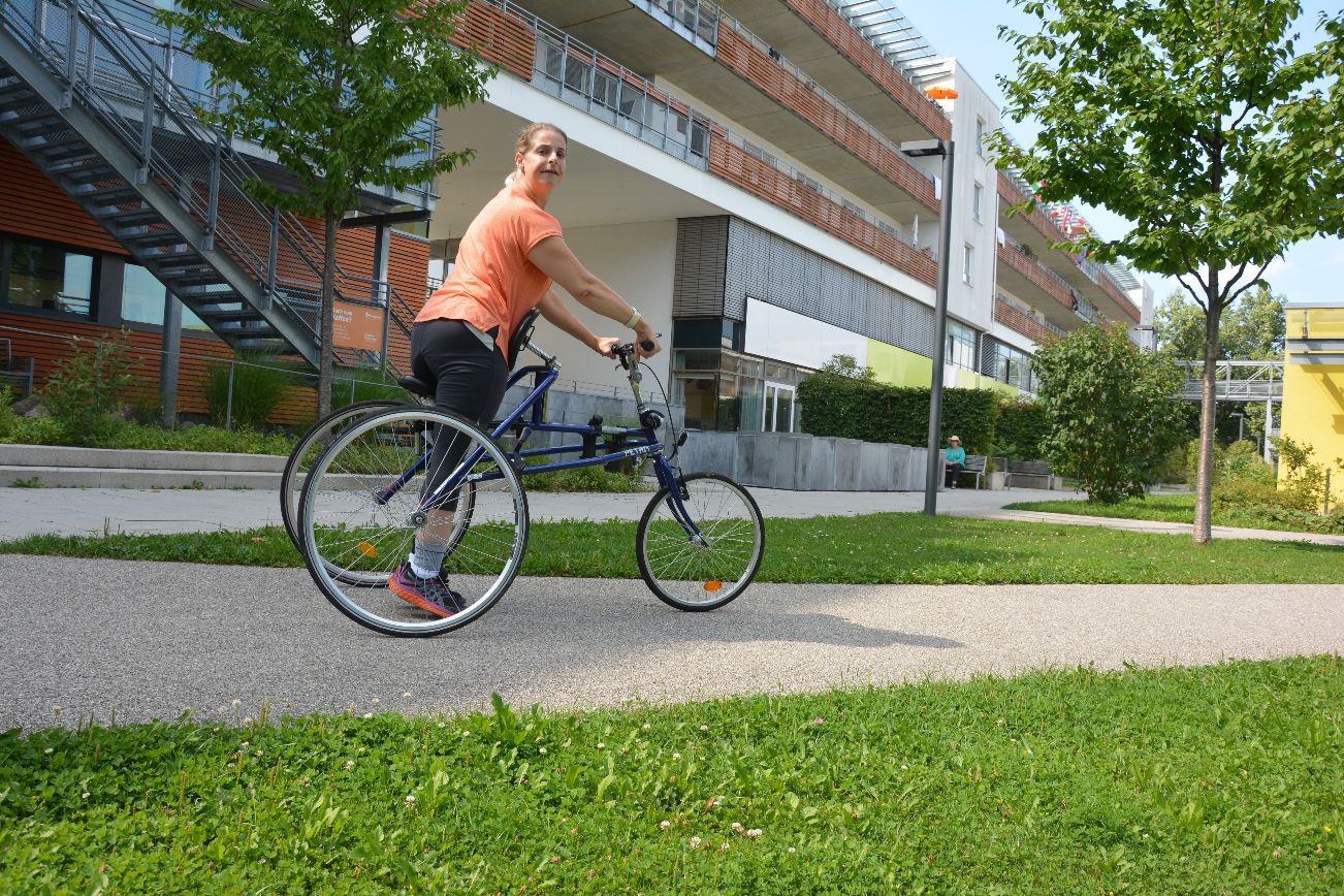 Kathi Polke – FrameRunning vor der Haustür